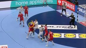 Ależ zaskoczył Polaków! Niesamowity gol niemieckiego szczypiornisty (WIDEO)