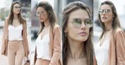 #TRENDY: Alessandra Ambrosio w cielistym komplecie