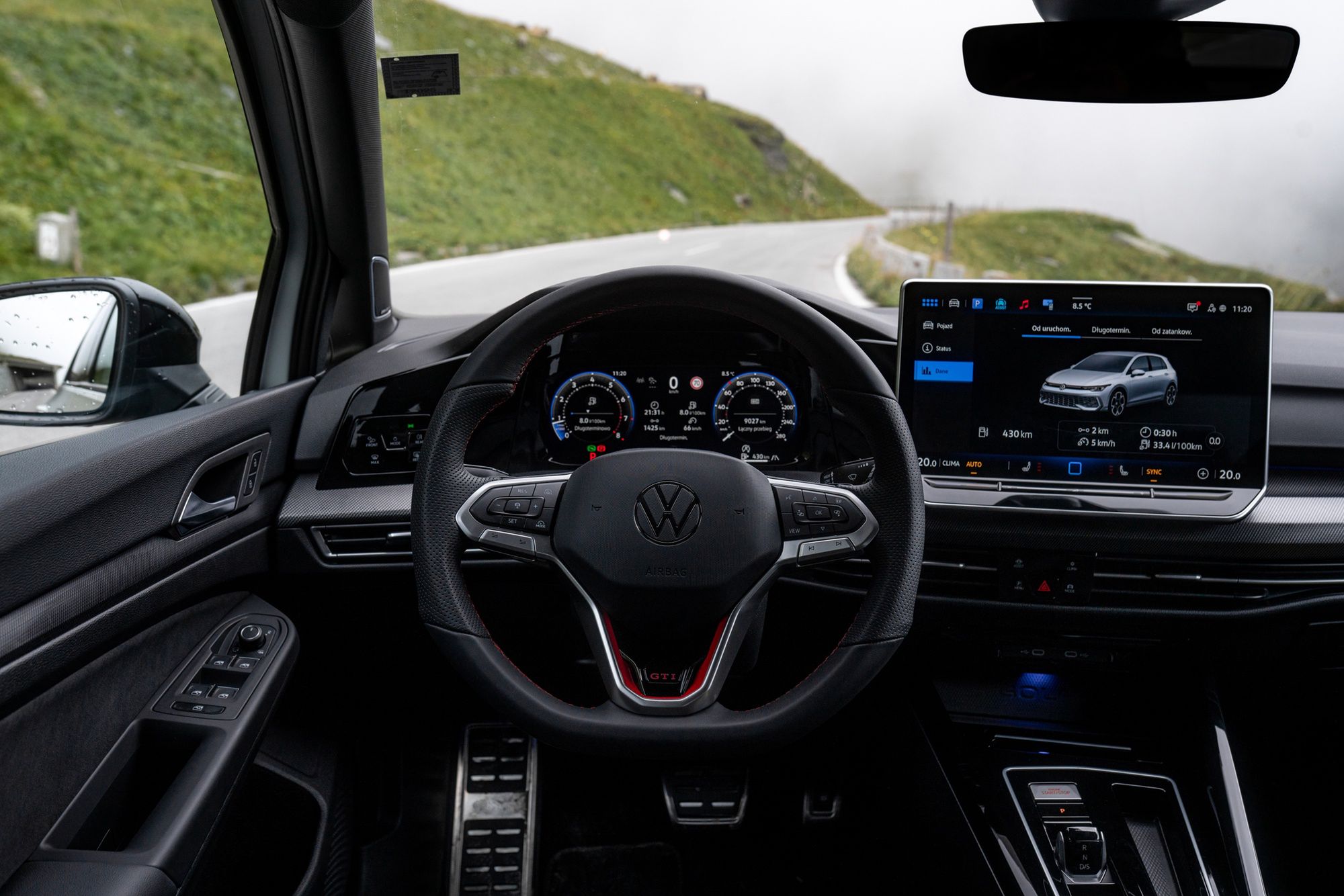 Gran turismo: Volkswagen Golf GTI Clubsport i R w Alpach