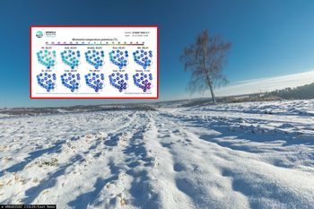 Nowe mapy pogodowe na 10 dni. Arktyczne mrozy w Polsce. Nawet -23 stopnie