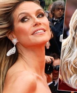 Heidi Klum w Cannes. Wszystkie oczy były skierowane na nią. 50-latka sama pozowała do zdjęć