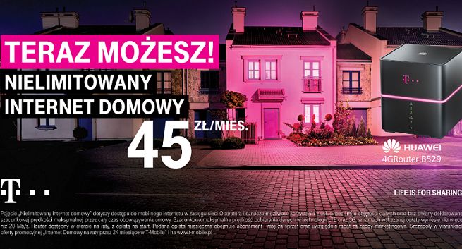 Prosto i bez „fachowców” od montażu - T-Mobile reklamuje nielimitowany internet domowy (wideo)