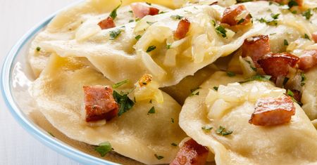 Pierogi szlachcice pierwszy raz jadłem na Podlasiu. Są dużo lepsze niż zwykłe ruskie