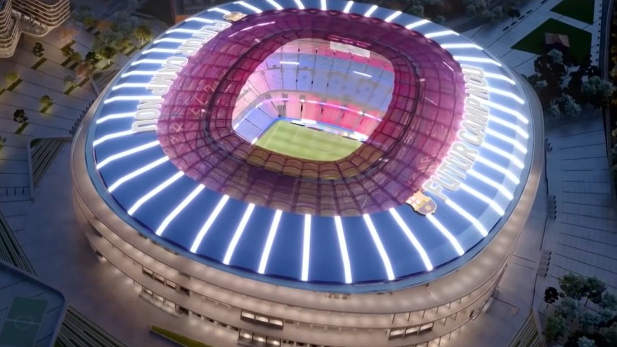 Na zdjęciu: wizualizacja przebudowanego Camp Nou
