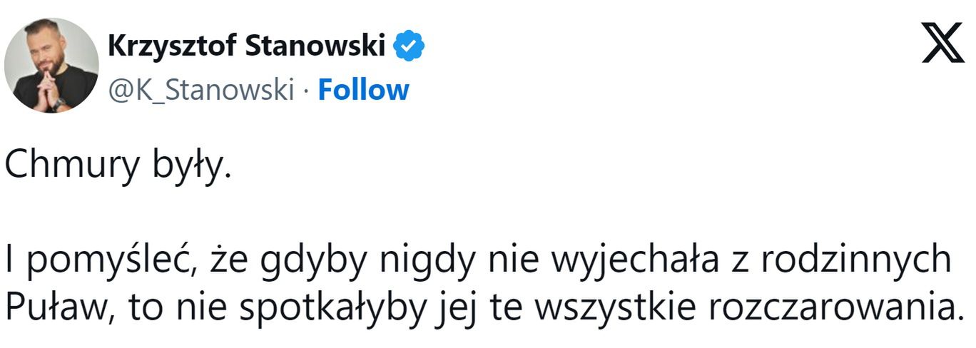 Stanowski nabija się z Lipińskiej