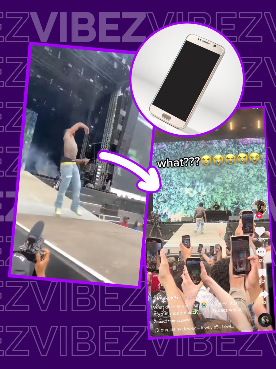 Lil Uzi Vert rzucił telefonem na koncercie