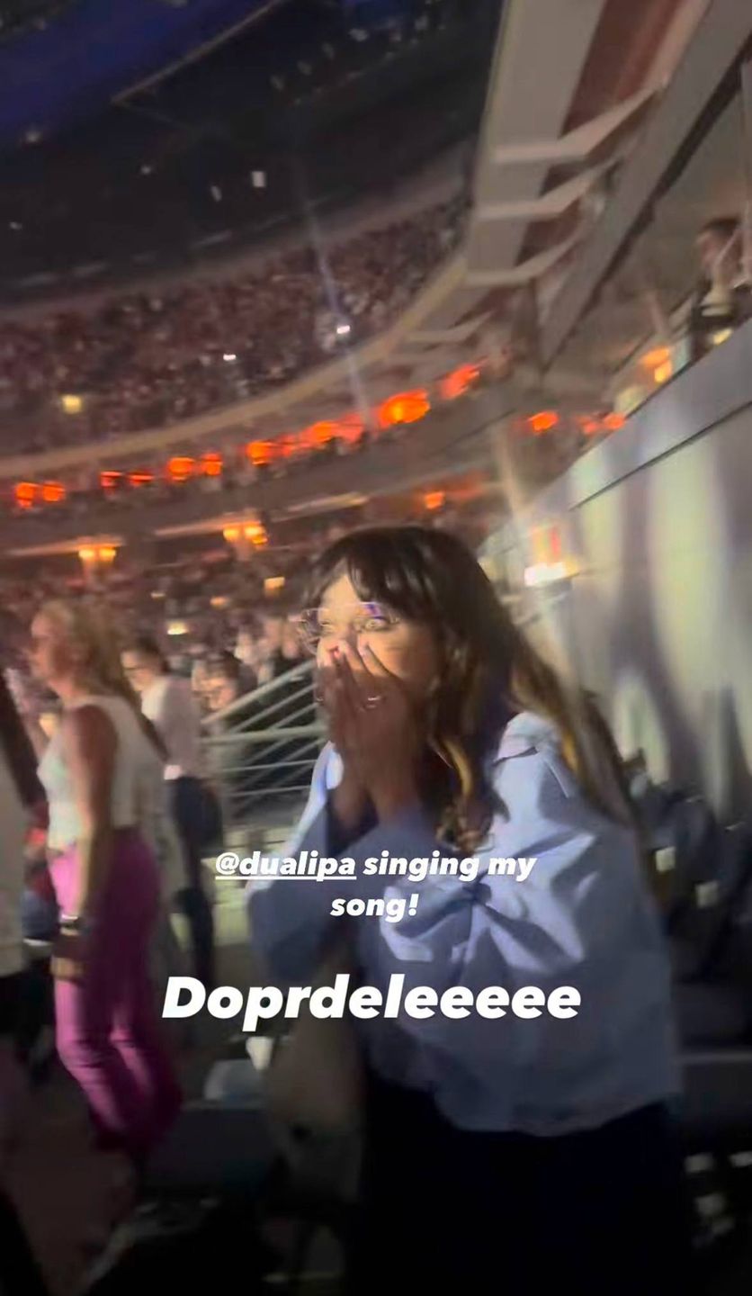 Dua Lipa zaśpiewała piosenkę Ewy Farnej