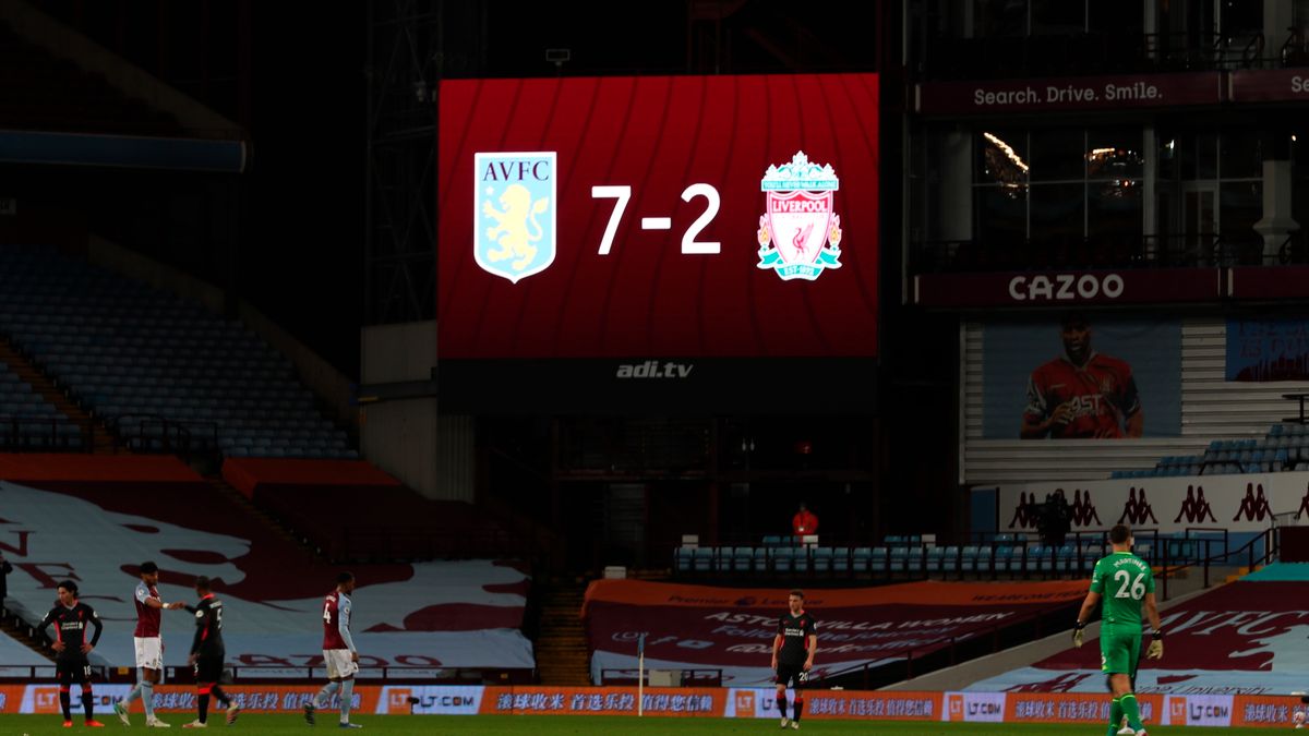 Zdjęcie okładkowe artykułu: PAP/EPA / Cath Ivill  / Na zdjęciu: wynik meczu Aston Villa - Liverpool FC