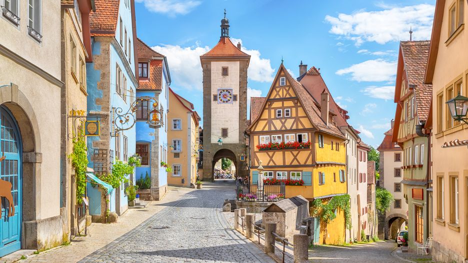 Rothenburg ob der Tauber to prawdziwie bajkowe miasteczko