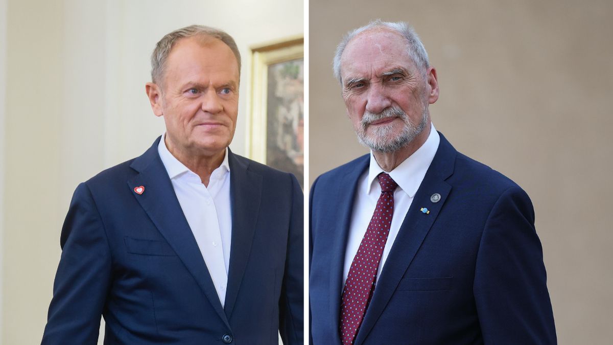 Tusk i Macierewicz