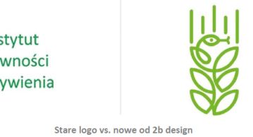 Instytut Żywienia i Żywności z odświeżoną identyfikacją od 2b design