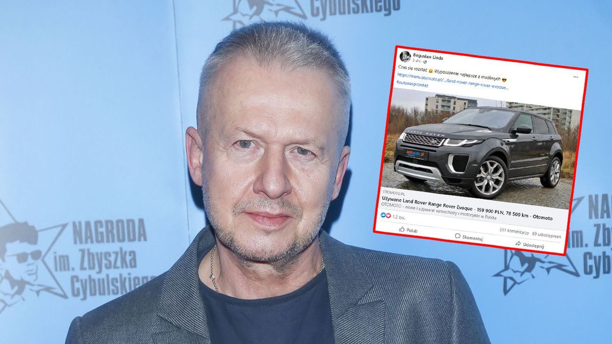 Bogusław Linda sprzedaje swój samochód. Czy cenę można negocjować?