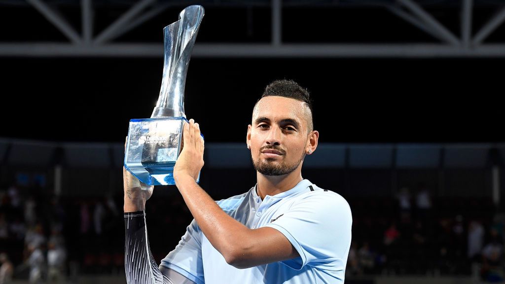 Zdjęcie okładkowe artykułu: Getty Images / Bradley Kanaris / Na zdjęciu: Nick Kyrgios, mistrz Brisbane International 2018