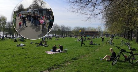 Zrobiło się ciepło i lublinianie tłumnie ruszyli nad Zalew Zemborzycki. Kolejki do lodziarni, pełna polana wypoczywających [ZDJĘCIA]