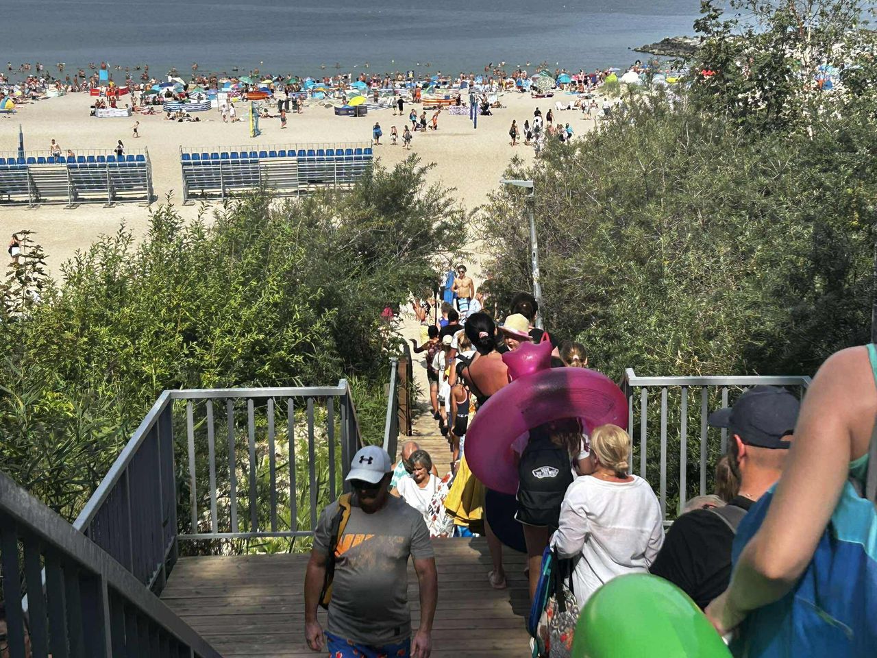 Tłumy w "polskim Dubaju". "Boże, jaki kocioł"