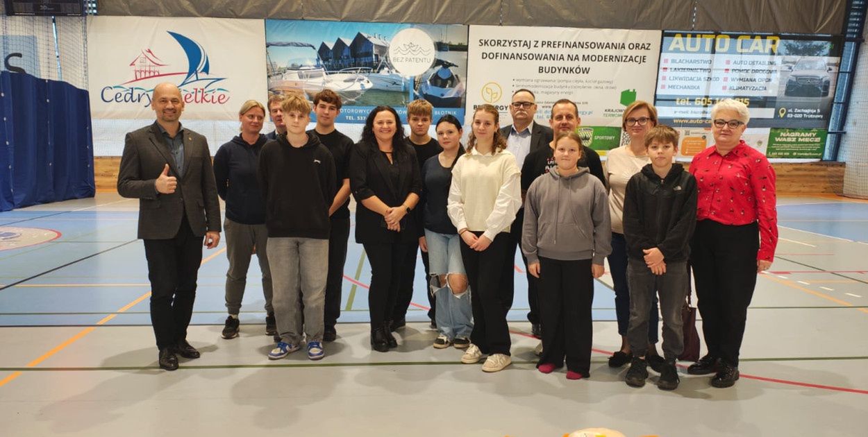 Cedry Wielkie: Gmina inwestuje w bezpieczeństwo uczniów