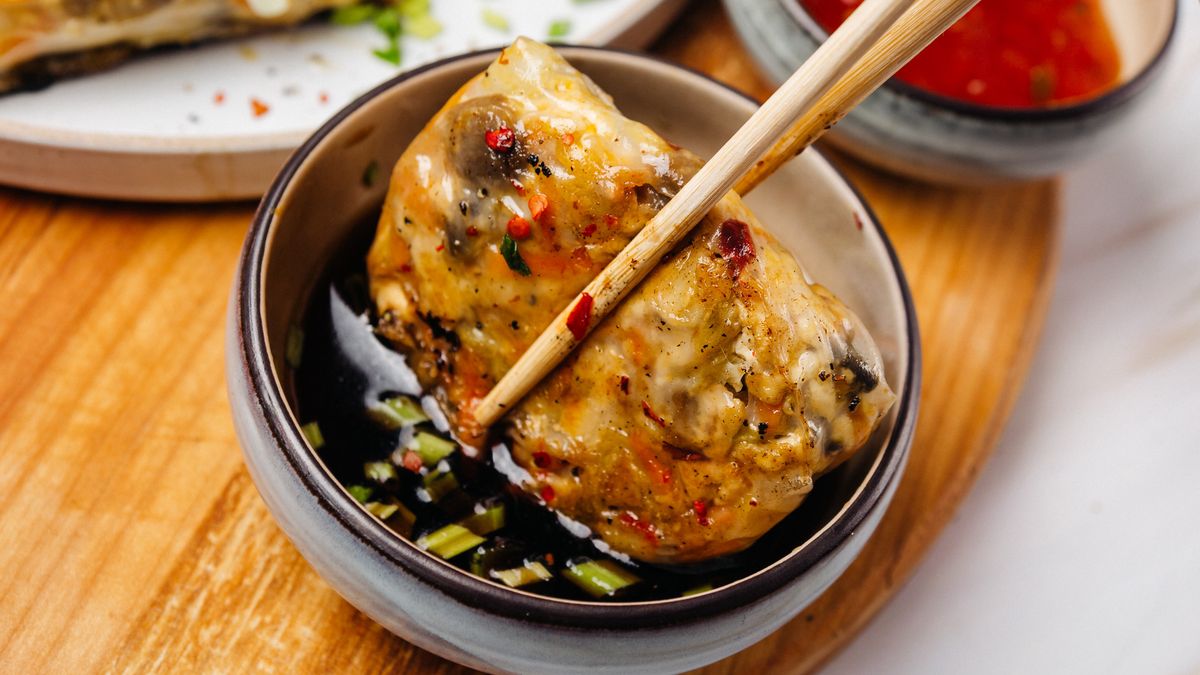 Gdy mam ochotę na coś azjatyckiego robię te pierożki