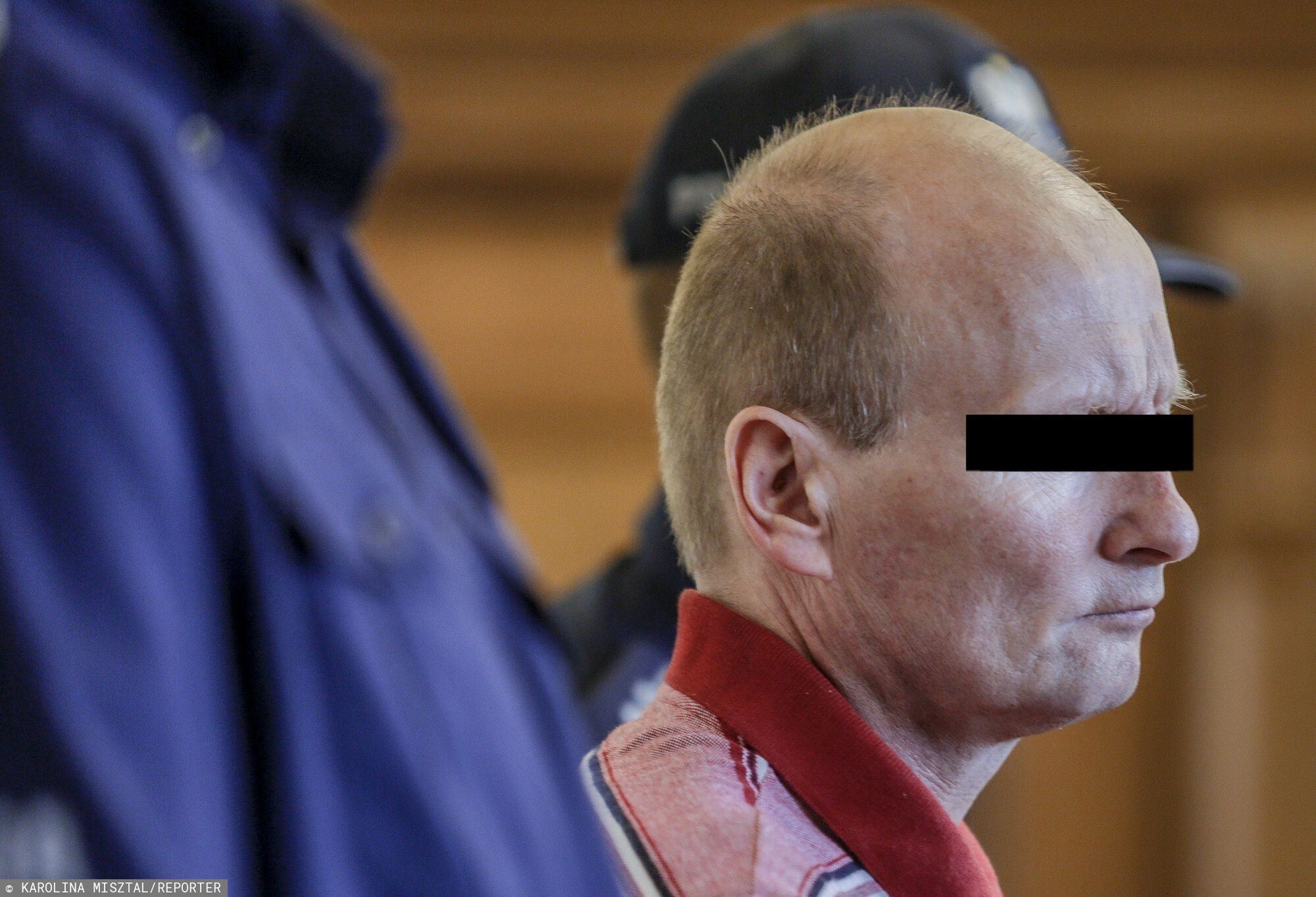 "Polski Fritzl" skazany na 25 lat wi?zienia21.06.2017 Gdansk. Sad Okregowy. Mariusz L. nazwany "Polskim Friztlem" uslyszal wyrok 25 lat wiezienia za kilkuletnie wiezienie zony oraz brutalne znecanie sie fizyczne i psychinczne  nad zona i dwoma maloletnimi corkami.  Fot. Karolina Misztal / REPORTERKarolina Misztal/REPORTER