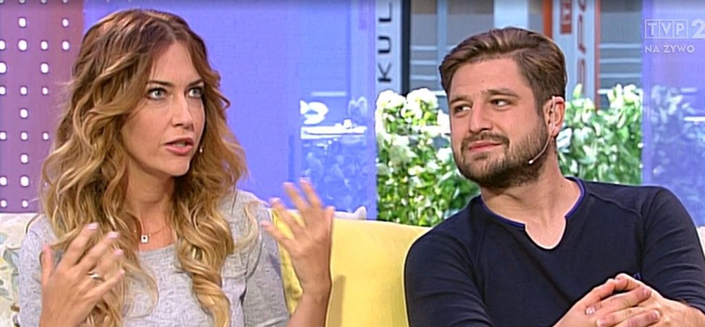 Magdalena Waligórska z mężem, Mateuszem Lisieckim