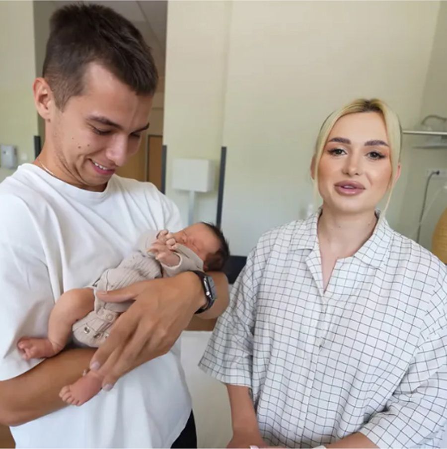 Wersow i Friz chwalą się córeczką