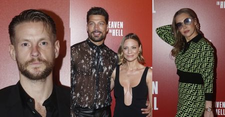 Premiera filmu "Heaven in Hell": Magdalena Boczarska z dekoltem do pępka, Sebastian Fabijański, Katarzyna Warnke... (ZDJĘCIA)