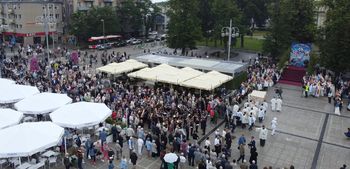 Uroczystość Bożego Ciała w Częstochowie. Zdjęcia z lotu ptaka