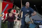 "San Andreas": Carla Gugino przerażona w czasie trzęsienia ziemi