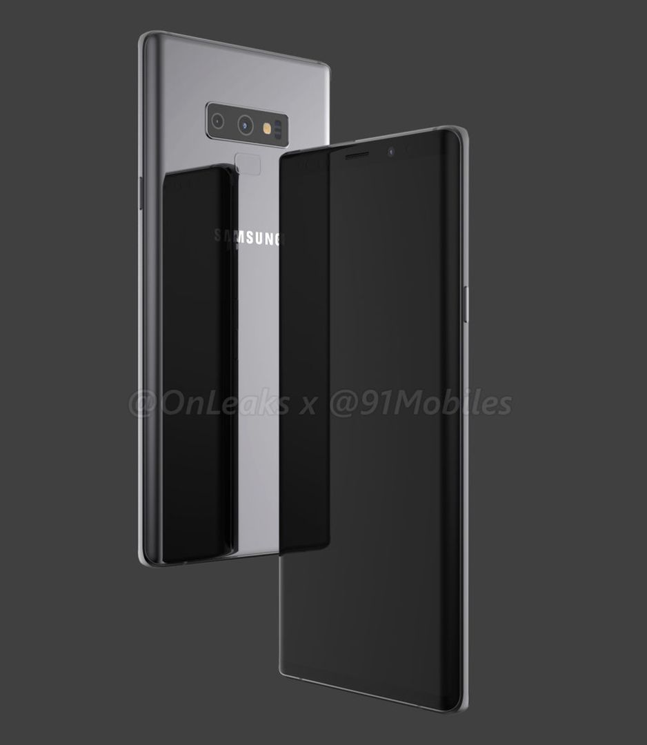 Galaxy Note9: wizualnych niespodzianek raczej nie będzie. Wycieka wygląd 2