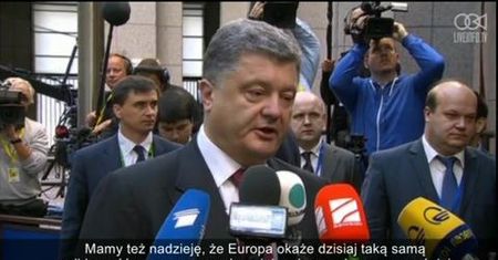 Ukraina podpisała umowę z Unią Europejską
