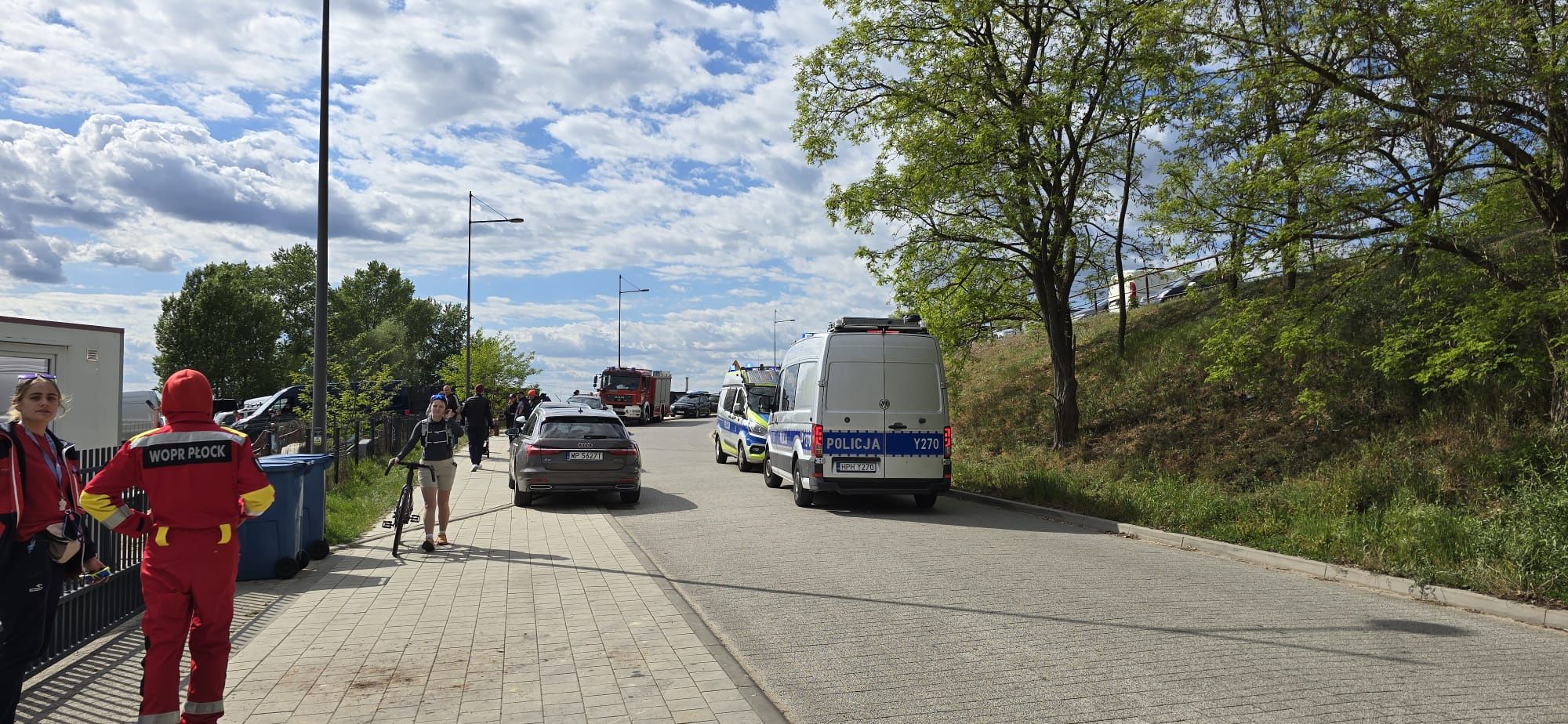 Wypadek w Płocku 