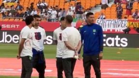 Lewandowski pojawił się na murawie. Spójrz, co działo się przed El Clasico