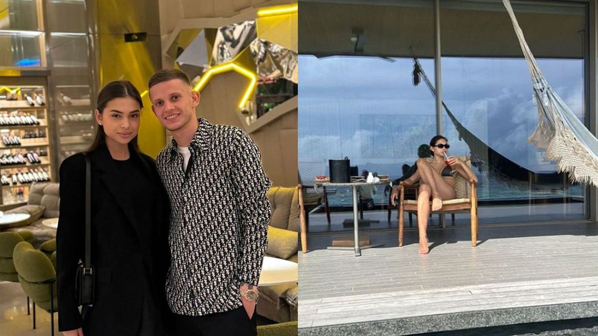 Instagram / www.instagram.com/szymanski__11/ www.instagram.com/stories/dsshhhaa / Na zdjęciu: Sebastian Szymański z dziewczyną - Darią