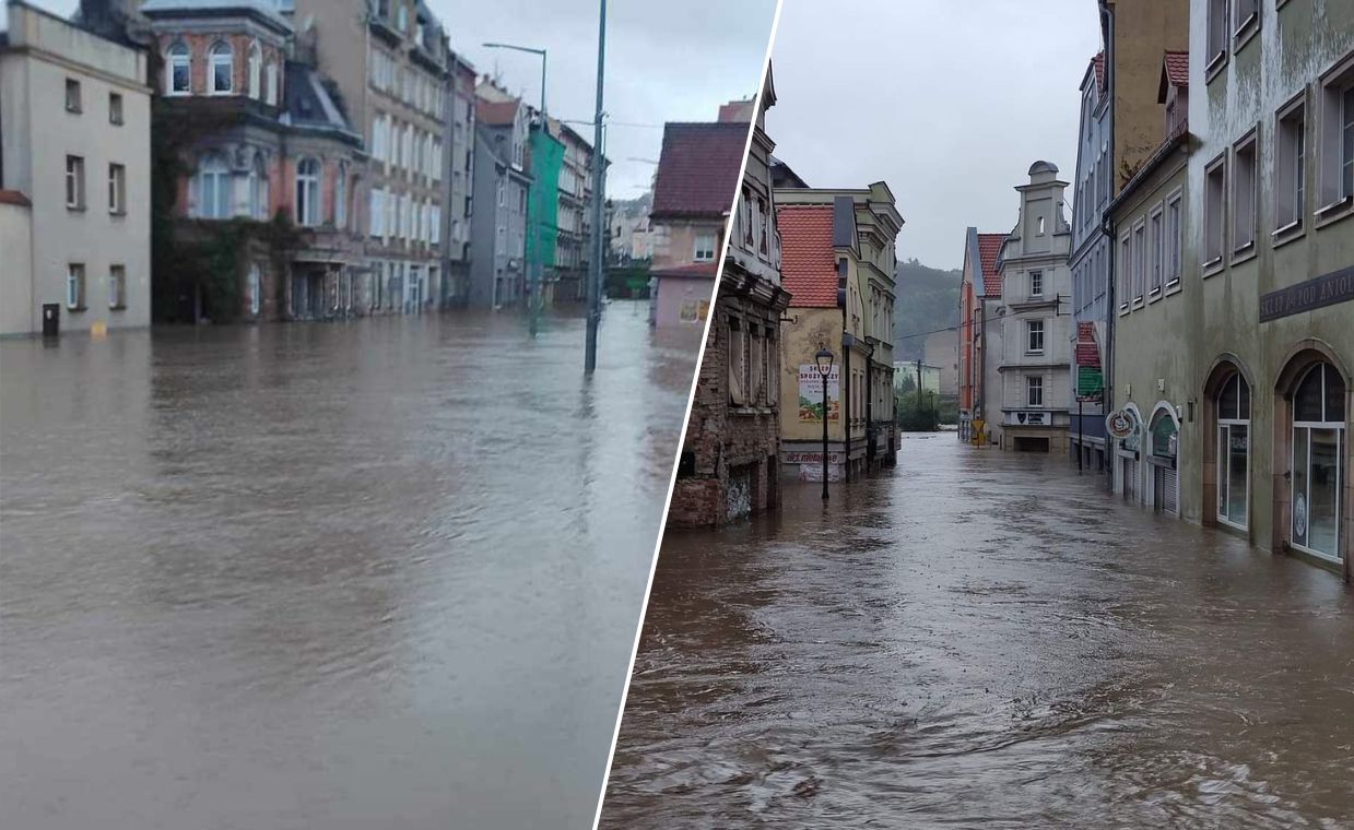 "Przegraliśmy tę batalię". Kłodzko pod wodą