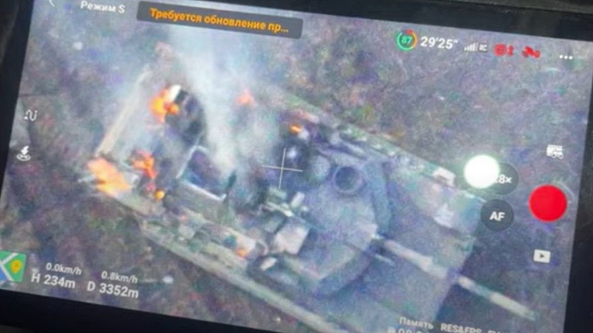 Pierwszy zniszczony lub poważnie uszkodzony Abrams w Ukrainie