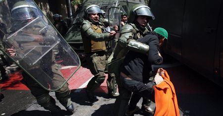 Chile. Starcia policji z anarchistami