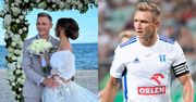 Internautka do Jakuba Rzeźniczaka pod ślubnym zdjęciem: "KARMA WRACA". Piłkarz ZAREAGOWAŁ w mocnych słowach!