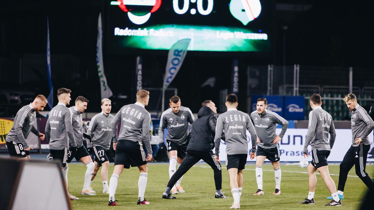WP SportoweFakty / Tomasz Fijałkowski / Na zdjęciu: piłkarze Legii Warszawa