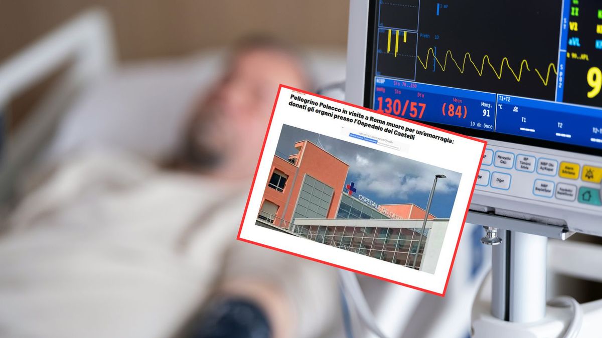 Polak zmarł we Włoszech. Bliscy przekazali organy 57-latka