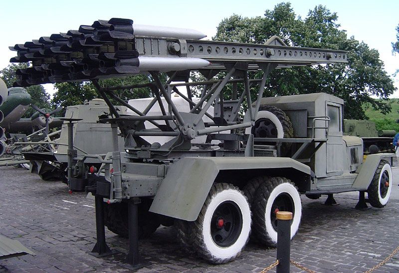 Wyrzutnia BM-13 na ciężarówce Zis-6