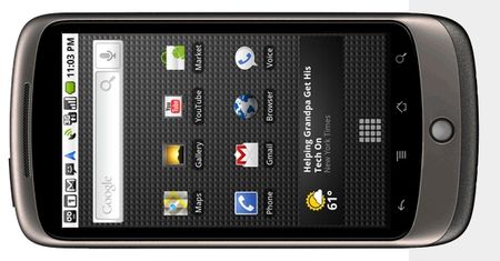 Kamera Nexus One w akcji