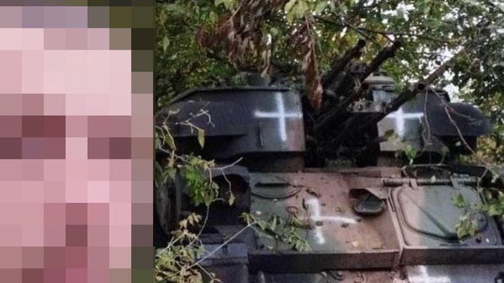 Polska ZSU-23-4 Szyłka lub ZSU-23-4MP Biała w Ukrainie.