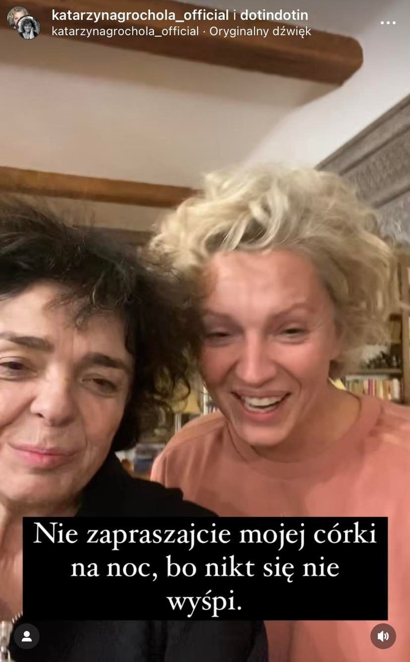 Dorota Szelągowska i Katarzyna Grochola