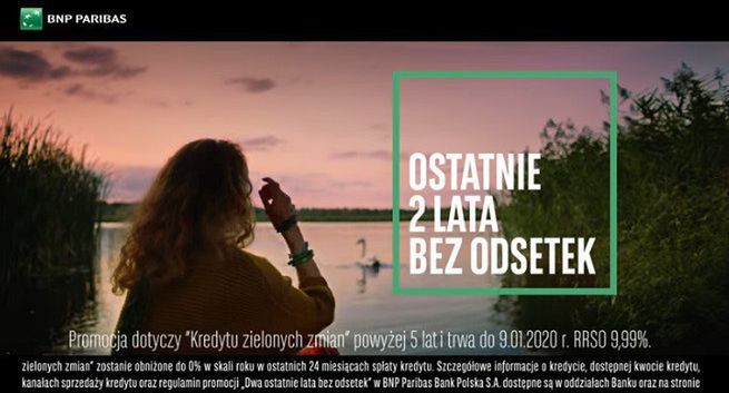 BNP Paribas w nowej kampanii obiecuje, że posadzi drzewa tlenowe (wideo)