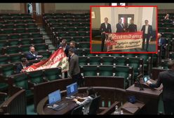 Kuriozalna scena w Sejmie. Koledzy z Konfederacji wsparli posła