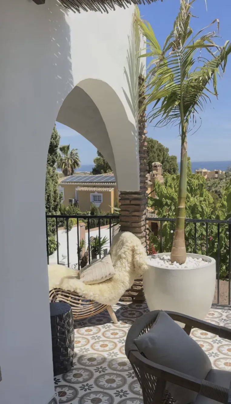 Widok z tarasu u Doroty Szelągowskiej