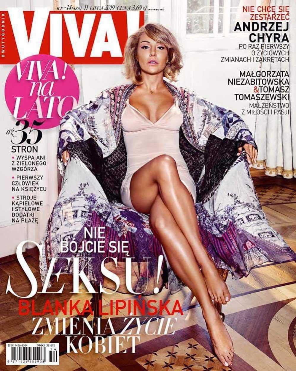Blanka Lipińska o seksie z kobietą