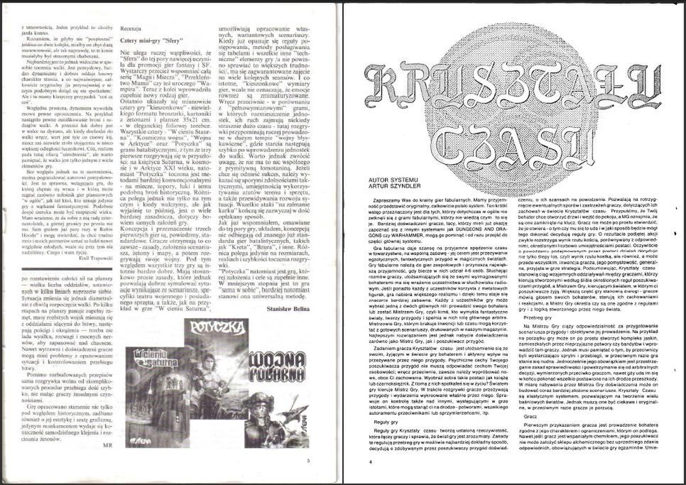 Kryształy Czasu: nieznana historia pierwszej polskiej gry RPG [cz. 2] 2