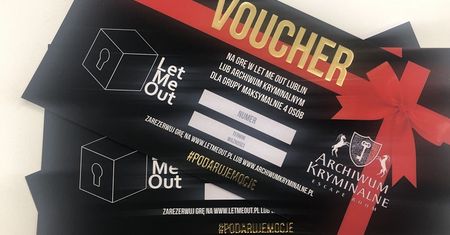 Wygraj voucher do pokoju zagadek Let Me Out