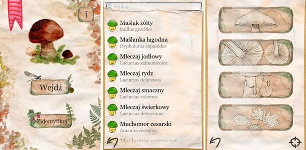 Aplikacja Dnia: The Mushroom Book, wyrusz z iPhone'em do lasu na grzyby! 2