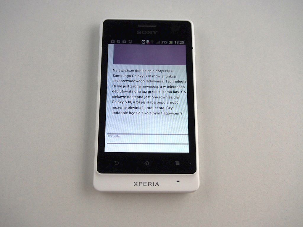 Sony Xperia go – mały, ale zadziorny [test] 20